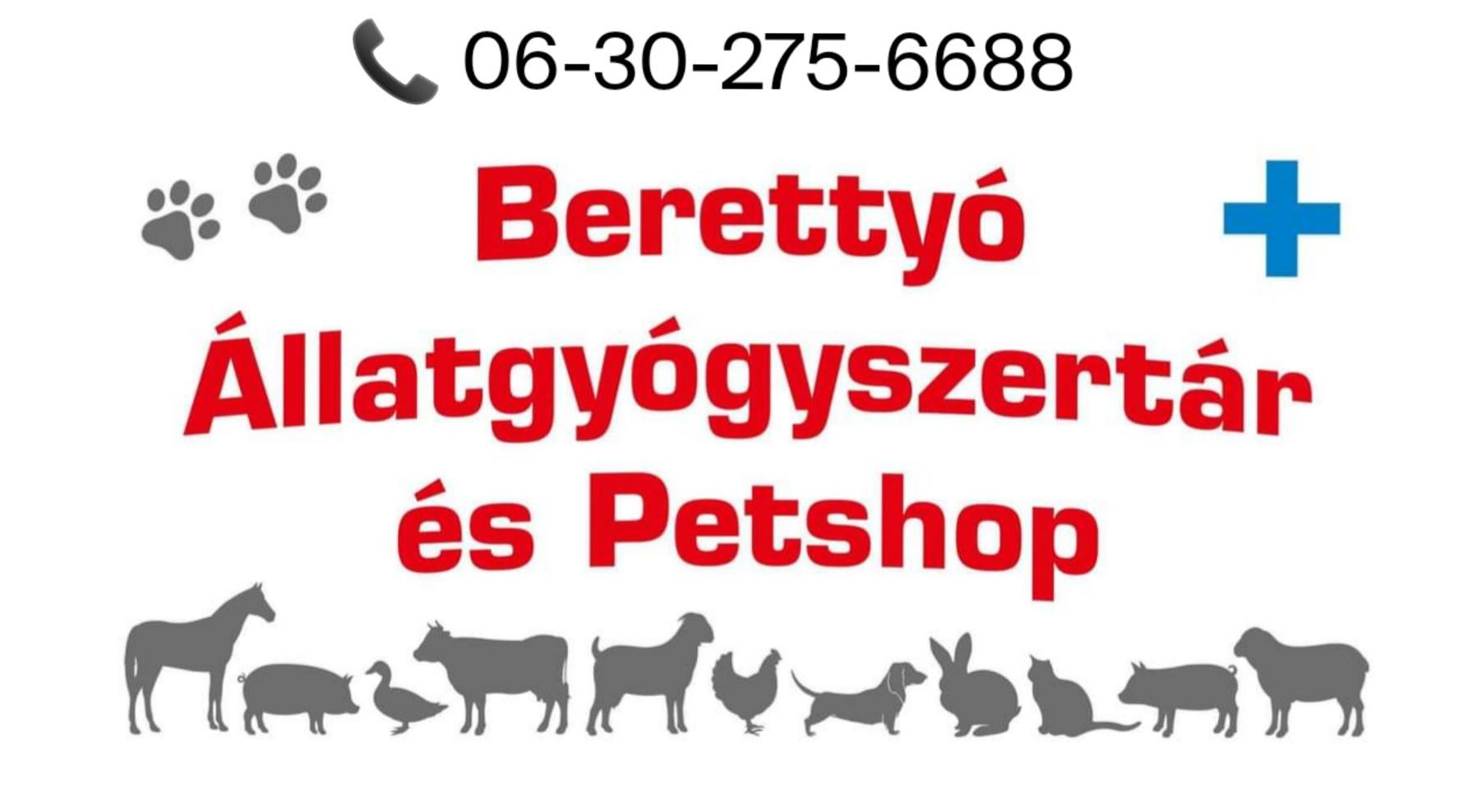 Berettyó állatgyógyszertár Petshop