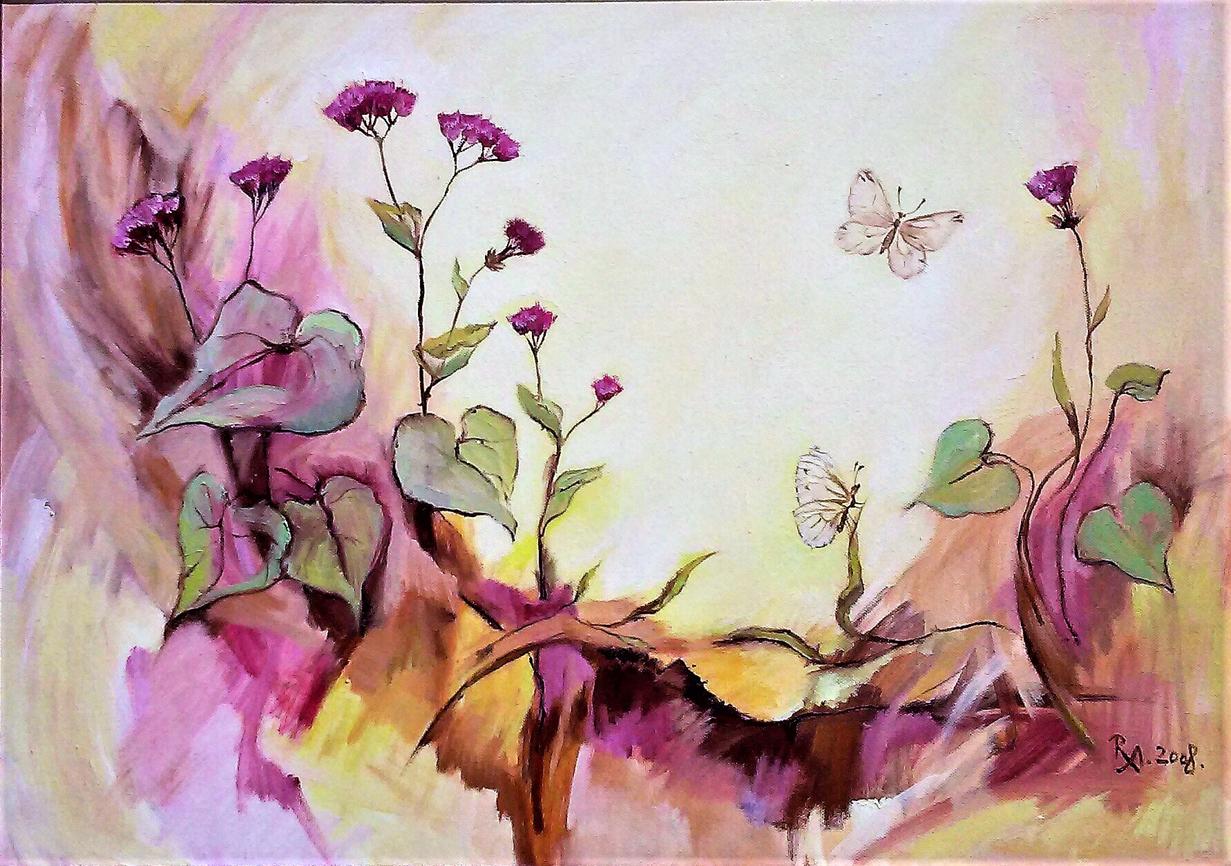 pillangós festményem