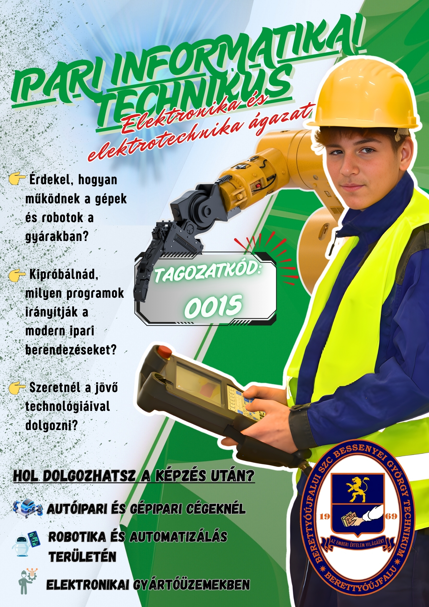 Bessenyei ipari informatika