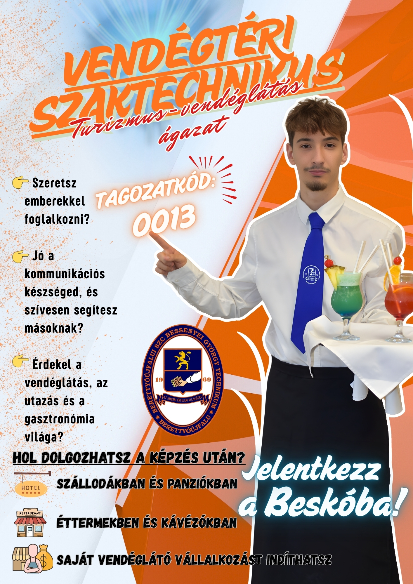 Bessenyei vendégtéri